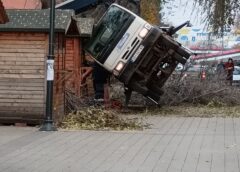 DVOJICA RADNIKA KOJI SU JUČE PALI ZAJEDNO SA KORPOM KAMIONA TOKOM OREZIVANJA DRVEĆA U CENTRU SMEDEREVA, U STABILNOM SU STANJU I BEZ TEŽIH POVREDA